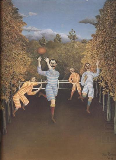 Soccer Players, Henri Rousseau